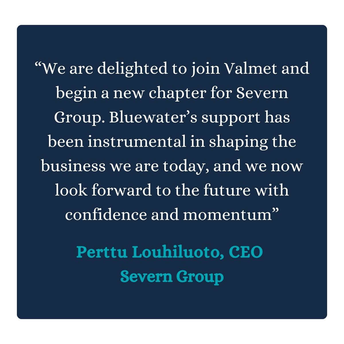 New Chapter in the Firm's History