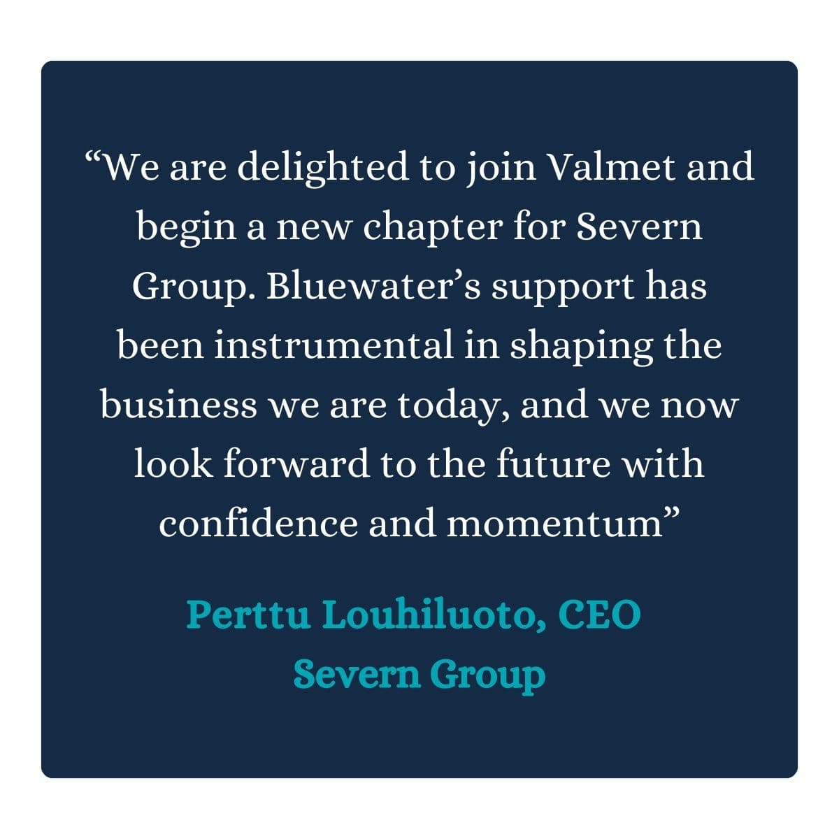 New Chapter in the Firm's History